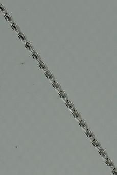 .925 Sterling Silver Diamond Cut Wheat 1.5mm Chain 16 