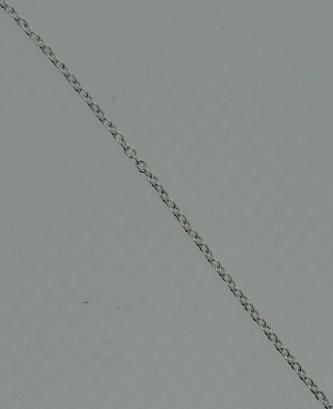.925 Sterling Silver Cable .9 mm Chain 16 Italy