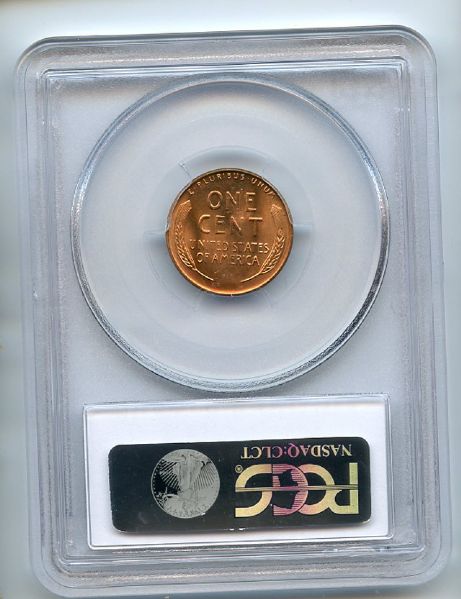 1956 D 1C Lincoln Cent PCGS MS64RD