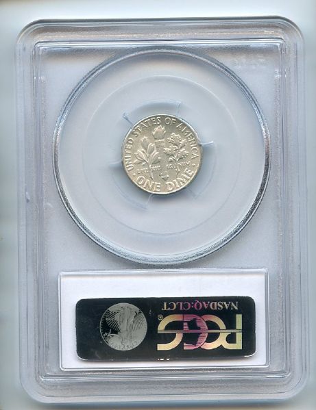 1964 D 10C Roosevelt Silver Dime PCGS AU55