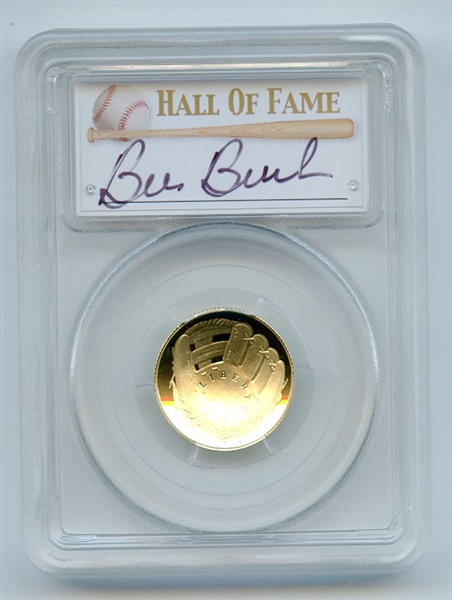 2014 W $5 Gold Baseball HOF Commemorative Bill Buckner PCGS PR70DCAM