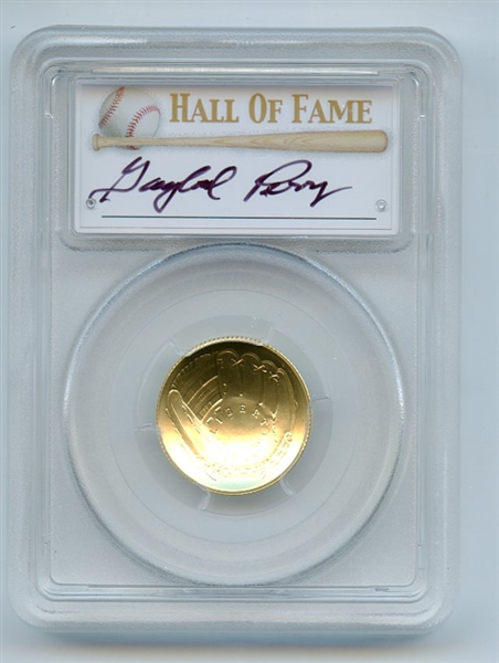 2014 W $5 Gold Baseball HOF Commemorative Gaylord Perry PCGS MS70