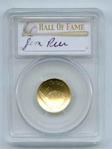 2014 W $5 Gold Baseball HOF Commemorative Jim Rice PCGS MS70