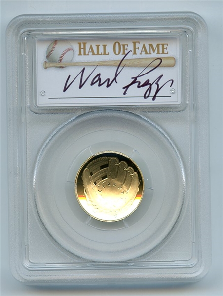 2014 W $5 Gold Baseball HOF Commemorative Wade Boggs PCGS PR70DCAM