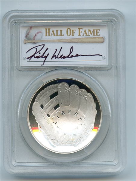 2014 P $1 Silver Baseball HOF Commemorative Rickey Henderson PCGS PR70DCAM