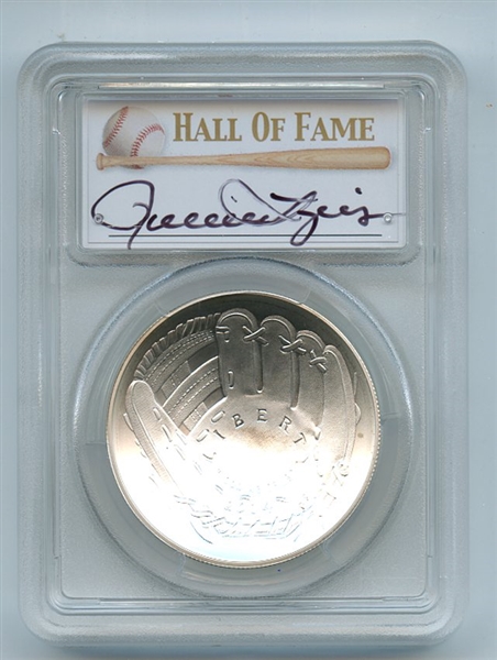 2014 P $1 Silver Baseball HOF Commemorative Rollie Fingers PCGS MS70