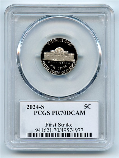 2023 S 1C Lincoln Cent PCGS PR70DCAM First Strike Thomas Cleveland Native