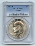 1976 S $1 Silver Ike Eisenhower Dollar PCGS MS67