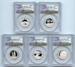 2013 S Silver National Parks Quarter Set PCGS PR69DCAM