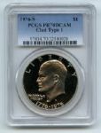 1976 S $1 T1 Ike Eisenhower Dollar Proof PCGS PR70DCAM