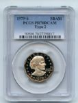 1979 S $1 T2 Type 2 SBA Susan B Anthony Dollar Proof PCGS PR70DCAM