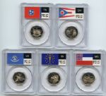 2002 S Clad State Quarter Set PCGS PR70DCAM