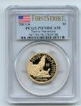 2013 S $1 Sacagawea Dollar PCGS PR70DCAM First Strike