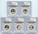2013 S Clad National Parks Quarter Set PCGS PR70DCAM