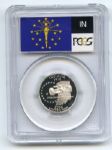 2002 S 25C Silver Indiana Quarter PCGS PR70DCAM