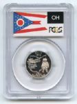 2002 S 25C Silver Ohio Quarter PCGS PR70DCAM