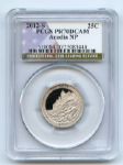2012 S 25C Clad Acadia Quarter PCGS PR70DCAM