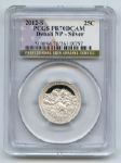 2012 S 25C Silver Denali Quarter PCGS PR70DCAM