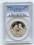 2008 S 50C Bald Eagle Commemorative PCGS PR70DCAM