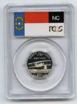 2001 S 25C Silver North Carolina Quarter PCGS PR69DCAM