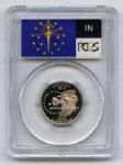 2002 S 25C Clad Indiana Quarter PCGS PR69DCAM