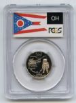 2002 S 25C Clad Ohio Quarter PCGS PR69DCAM