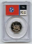 2002 S 25C Clad Tennessee Quarter PCGS PR69DCAM