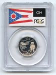 2002 S 25C Silver Ohio Quarter PCGS PR69DCAM