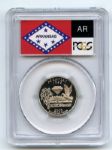 2003 S 25C Clad Arkansas Quarter PCGS PR69DCAM
