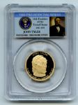 2009 S $1 John Tyler Dollar PCGS PR69DCAM