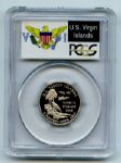 2009 S 25C Clad Virgin Islands Quarter PCGS PR69DCAM