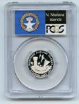 2009 S 25C Silver Northern Mariana Islands Quarter PCGS PR69DCAM