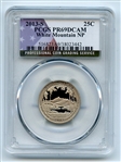 2013 S 25C Clad White Mountain PCGS PR69DCAM