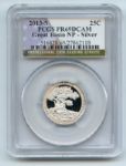 2013 S 25C Silver Great Basin Quarter PCGS PR69DCAM