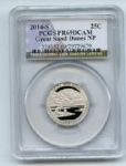 2014 S 25C Clad Great Sand Dunes Quarter PCGS PR69DCAM