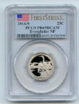 2014 S 25C Clad Everglades Quarter PCGS PR69DCAM First Strike