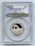 2014 S 25C Clad Arches Quarter PCGS PR70DCAM