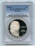 1993 S $1 Bill of Rights Silver Commemorative Dollar PCGS PR70DCAM