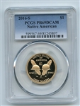 2016 S $1 Sacagawea Dollar PCGS PR69DCAM