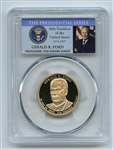 2016 S $1 Gerald Ford Dollar PCGS PR70DCAM