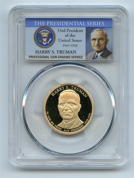 2015 S $1 Harry S Truman Dollar PCGS PR69DCAM