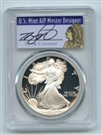 1986 S $1 Proof American Silver Eagle 1oz PCGS PR69DCAM Thomas Cleveland Native