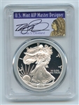 2004 W $1 Proof American Silver Eagle 1oz PCGS PR69DCAM Thomas Cleveland Native