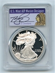 2005 W $1 Proof American Silver Eagle 1oz PCGS PR70DCAM Thomas Cleveland Native