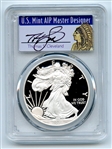 2020 W $1 Proof American Silver Eagle 1oz PCGS PR70DCAM Thomas Cleveland Native
