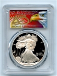 1986 S $1 Proof American Silver Eagle 1oz PCGS PR69DCAM Thomas Cleveland Eagle