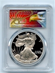 1998 P $1 Proof American Silver Eagle 1oz PCGS PR69DCAM Thomas Cleveland Eagle