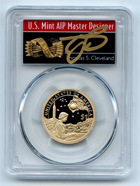 2019 S $1 Sacagawea Dollar PCGS PR70DCAM First Strike Thomas Cleveland Arrows