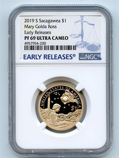 2019 S $1 Sacagawea Dollar NGC PF69UCAM Early Releases