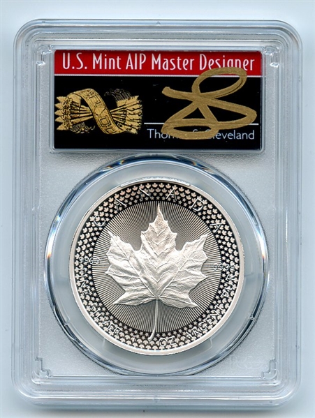 2019 $5 Modified Proof Silver Maple Leaf Pride PCGS PR70 Thomas Cleveland Arrows